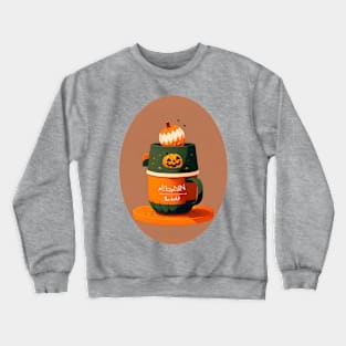 pumpkin spice Halloween coffe Crewneck Sweatshirt